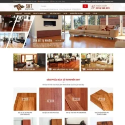 Theme WordPress sàn gổ cao cấp giá rẻ
