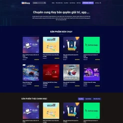 Theme WordPress bán tài khoản Premium, key bản quyền giá rẻ