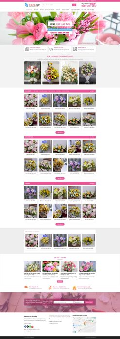 Theme wordpress shop hoa tươi 02 giá rẻ