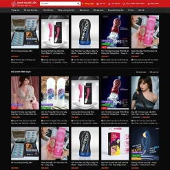 Theme WordPress shop đồ chơi người lớn giá rẻ