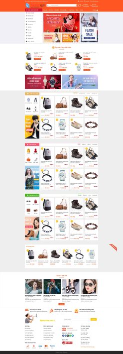 Theme wordpress shop thời trang 2 giá rẻ