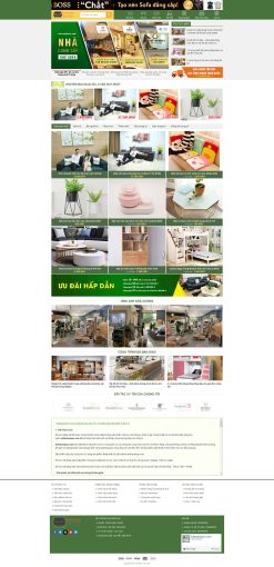 Theme wordpress bán sofa giá rẻ
