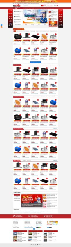 Theme wordpress bán hàng điện nước bồn nước giá rẻ