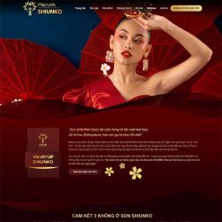 Theme WordPress bán son môi giá rẻ