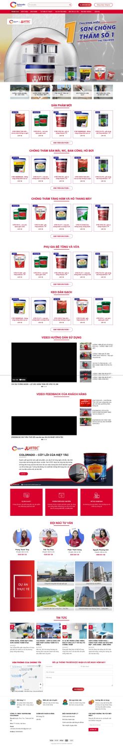 Theme wordpress sơn nước giá rẻ