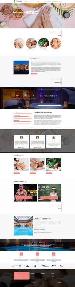 Theme wordpress spa 15 giá rẻ