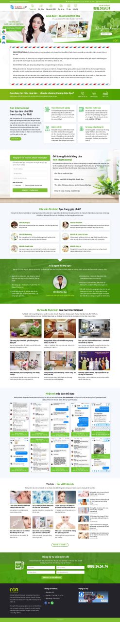 Theme wordpress spa 9 giá rẻ