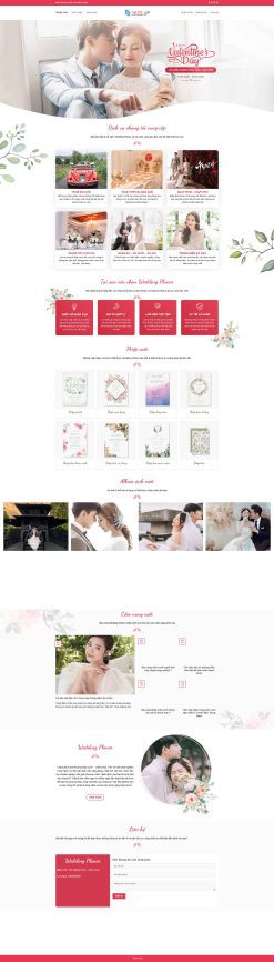 Theme wordpress studio áo cưới 3 giá rẻ