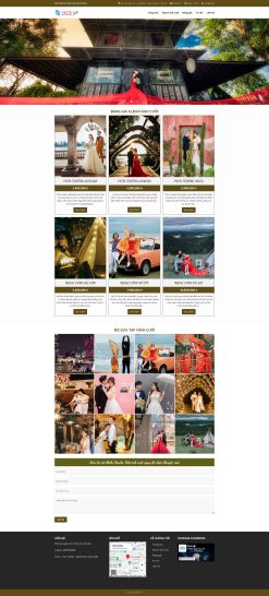 Theme wordpress studio áo cưới 4 giá rẻ