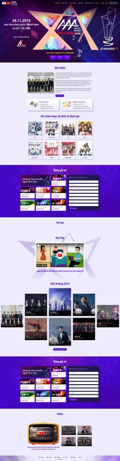 Theme wordpress chương trình sự kiện giá rẻ