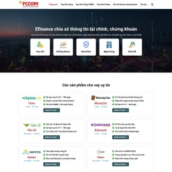 Theme WordPress vay vốn, tài chính 04 giá rẻ