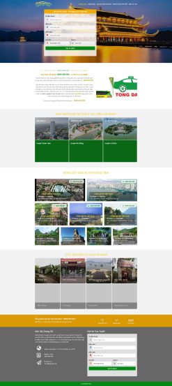 Theme wordpress dịch vụ taxi giá rẻ