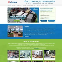 Theme WordPress thu mua, thanh lý đồ cũ giá rẻ