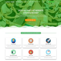 Theme WordPress công ty thiết kế Website 03 giá rẻ