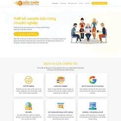 Theme WordPress công ty thiết kế website 08 giá rẻ