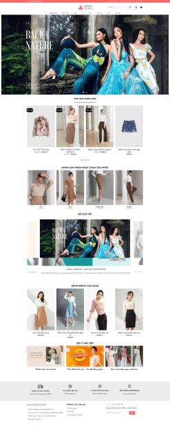 Theme wordpress shop thời trang giá rẻ