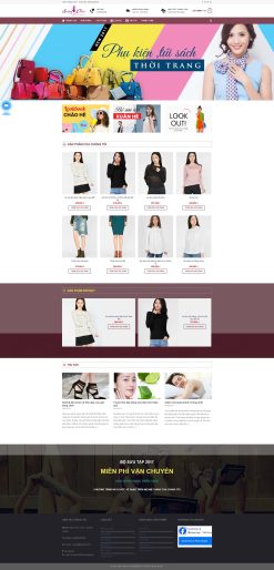 Theme wordpress thời trang 17 giá rẻ