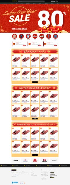 Theme wordpress thời trang giày dép 22 giá rẻ