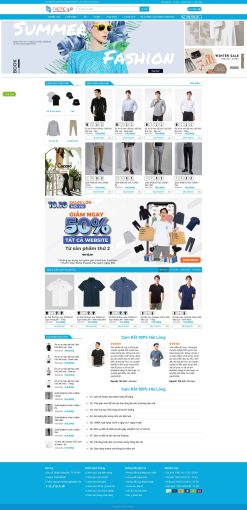 Theme wordpress thời trang nam đẹp giá rẻ