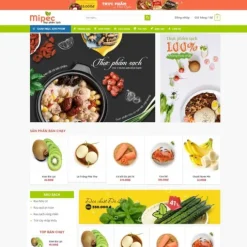 Theme wordpress bán thực phẩm 11 giá rẻ
