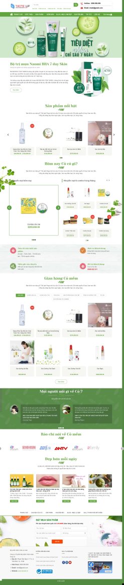 Theme wordpress bán hàng thực phẩm chức năng 12 giá rẻ