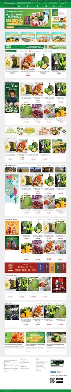 Theme wordpress bán trái cây đặc sản giá rẻ