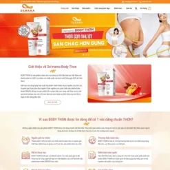 Theme wordpress thực phẩm chức năng đẹp , chuẩn seo giá rẻ