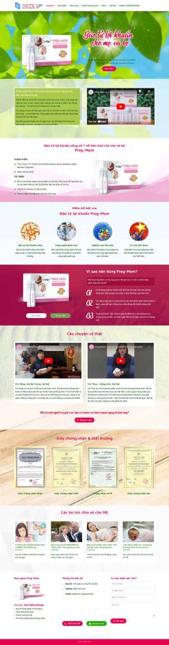 Theme wordpress bán hàng thực phẩm chức năng giá rẻ