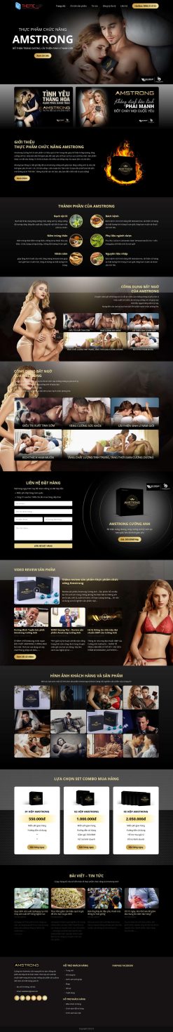 Theme wordpress bán hàng thực phẩm chức năng 3 giá rẻ