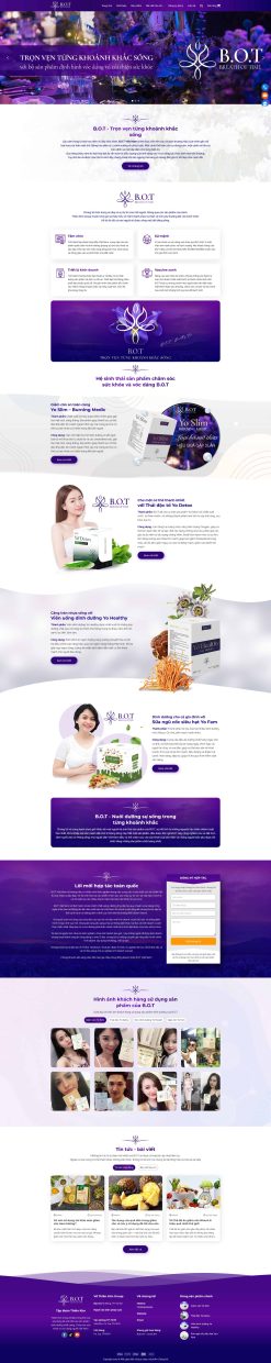 Theme wordpress thực phẩm chức năng 6 giá rẻ