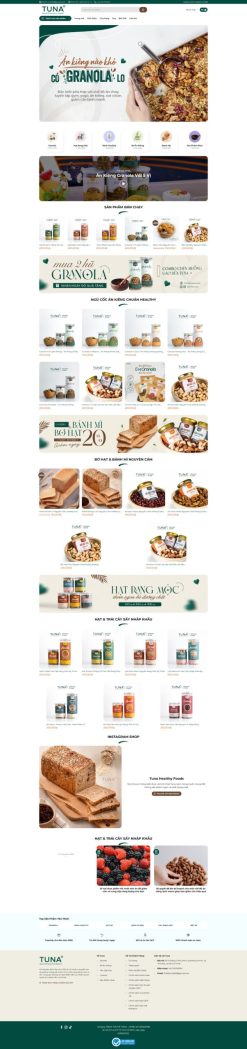 Theme wordpress bán thực phẩm sạch 1 giá rẻ