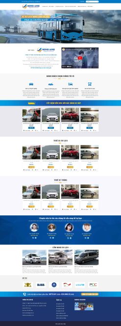 Theme wordpress cho thuê xe 5 giá rẻ