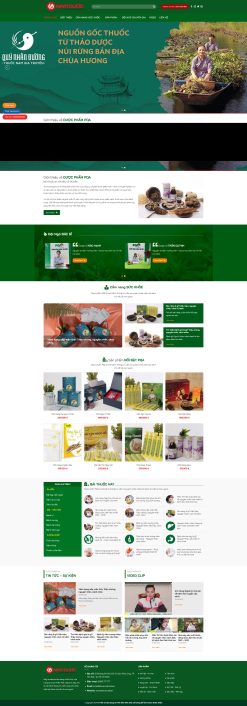 Theme wordpress bán thuốc nam 3 giá rẻ