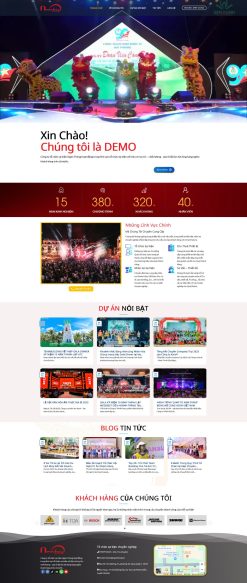 Theme wordpress tổ chức sự kiện giá rẻ