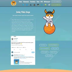 Landing Page giới thiệu Altcoin, Crypto giá rẻ