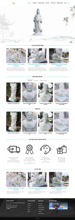 Theme wordpress bán tượng phật giá rẻ