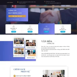 Theme WordPress Landing page tuyển dụng giá rẻ