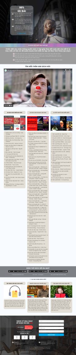 Theme wordpress lading pape usb sách giá rẻ