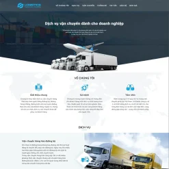 Theme WordPress công ty vận chuyển 02 giá rẻ