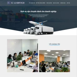 Theme WordPress công ty vận chuyển 03 giá rẻ