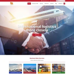 Theme WordPress công ty vận chuyển 04 giá rẻ