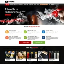 Theme wordpress bán vape giá rẻ