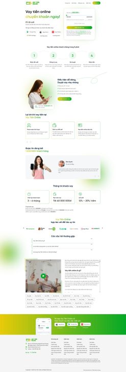 Theme wordpress dịch vụ vay tiền 3 giá rẻ