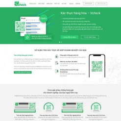 Theme WordPress giới thiệu tem chống hàng giả giá rẻ