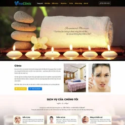 Theme WordPress nha khoa, thẩm mỹ viện 02 giá rẻ
