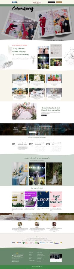 Theme wordpress dịch vụ cưới hỏi ,decor wedding 1 giá rẻ