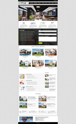 Theme wordpress công ty xây dựng kiến trúc giá rẻ