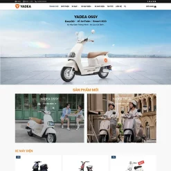 Theme WordPress bán xe máy điện giá rẻ