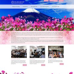 Theme WordPress công ty xuất khẩu lao động 06 giá rẻ