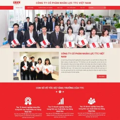 Theme WordPress xuất khẩu lao động 08 giá rẻ